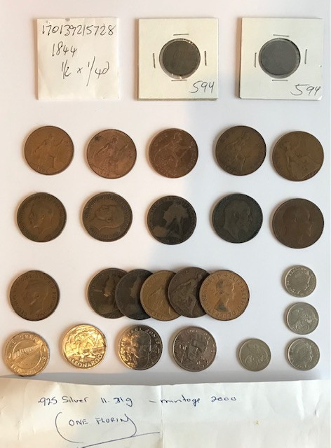 Assorted collection of coins ..