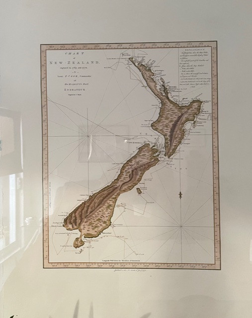 NZ Map - Print