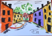 view from the corner of 