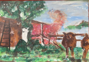 hay shed fire