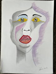 red lips