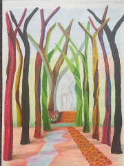 staight trees