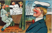 How he got the berth mark