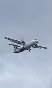 by air