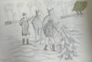 ploughing the paddock