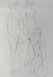 In The Style Of Henri Molisse C1900