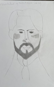 Portraint Of A Friend By Amedeo Madigliani C1920