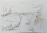 Bridge Over River #1