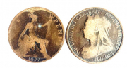Queen Victoria-one penny 1897