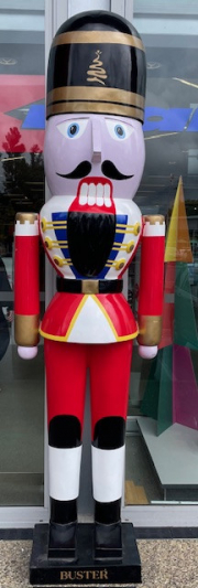 soldier at attention