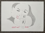 abstract kiss