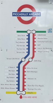 you are here and going there