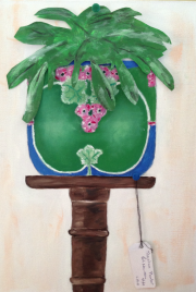 majolica planter c1910