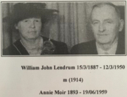 William John Lendrum 1887 - 1950
