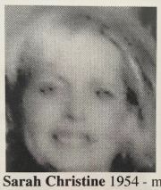 Sarah Christine 1954 -