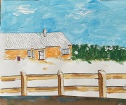 snowy saturday morning