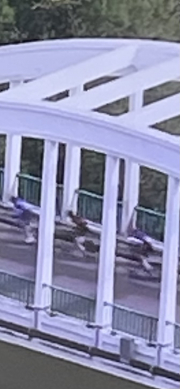 over bridge