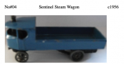 #4 Sentinel steam wagon