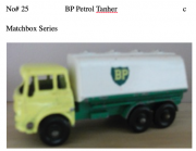 #25 BP Petrol tanker