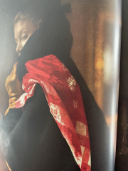 coloured scarf
