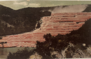 pink & white terraces c1800s