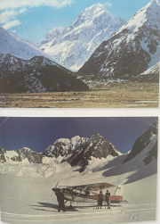 Hooker valley & Fox glacier  c1950s