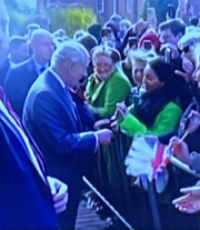 shaking the hand