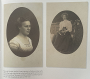 Mary W. Burden and lady with a cat