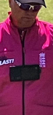 umpire with camera