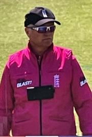 umpire with camera