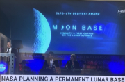 Lunar base on the moon