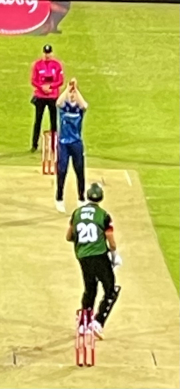 caught and bowled