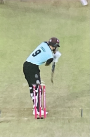 ball hits wicket