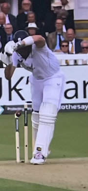 out off stump