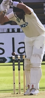 out ball hit off stump