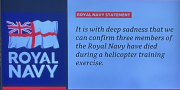 British helicopter crash