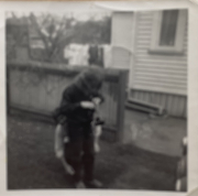 Me at Parnel rd. Flats - late 60s