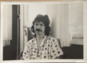 Me at Massey rd. house 70s