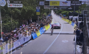across the line first