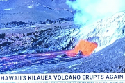 Kilauea erupts again