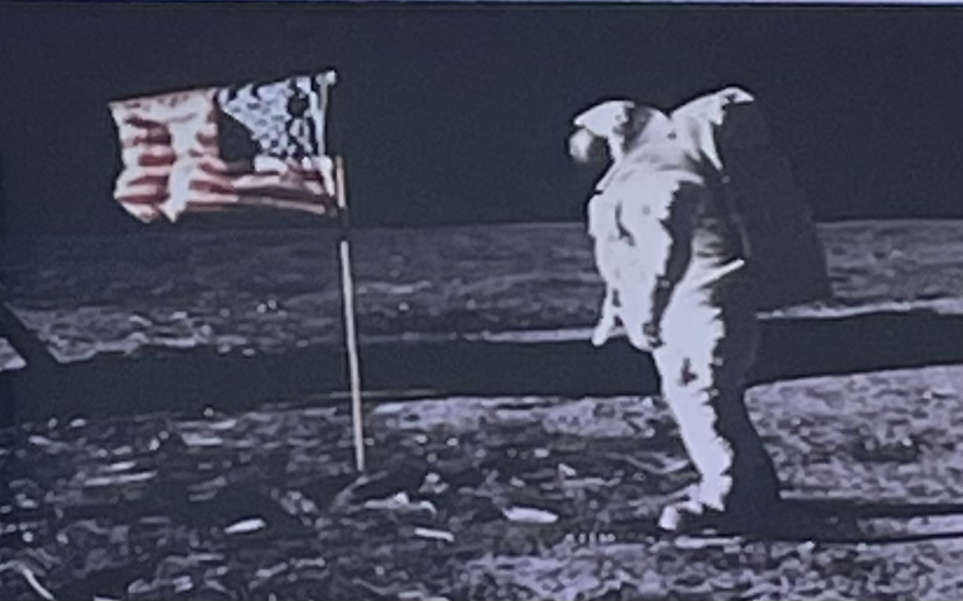 landing on the moon