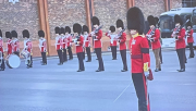 marching band at the ready