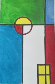 lines circle and squares