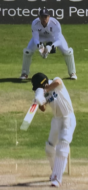 Micheal out caught at 2nd slip