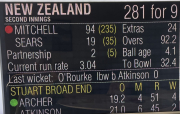 scored board 281 - 9