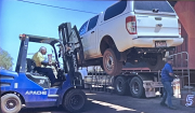 loading ute into truck