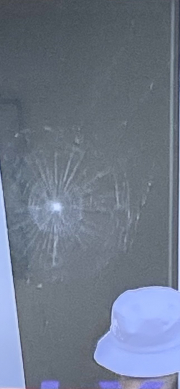ball hit window - call the glazer