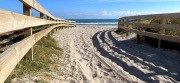 road to the beach