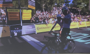 across the line first