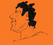 asked for the background to be painted orange